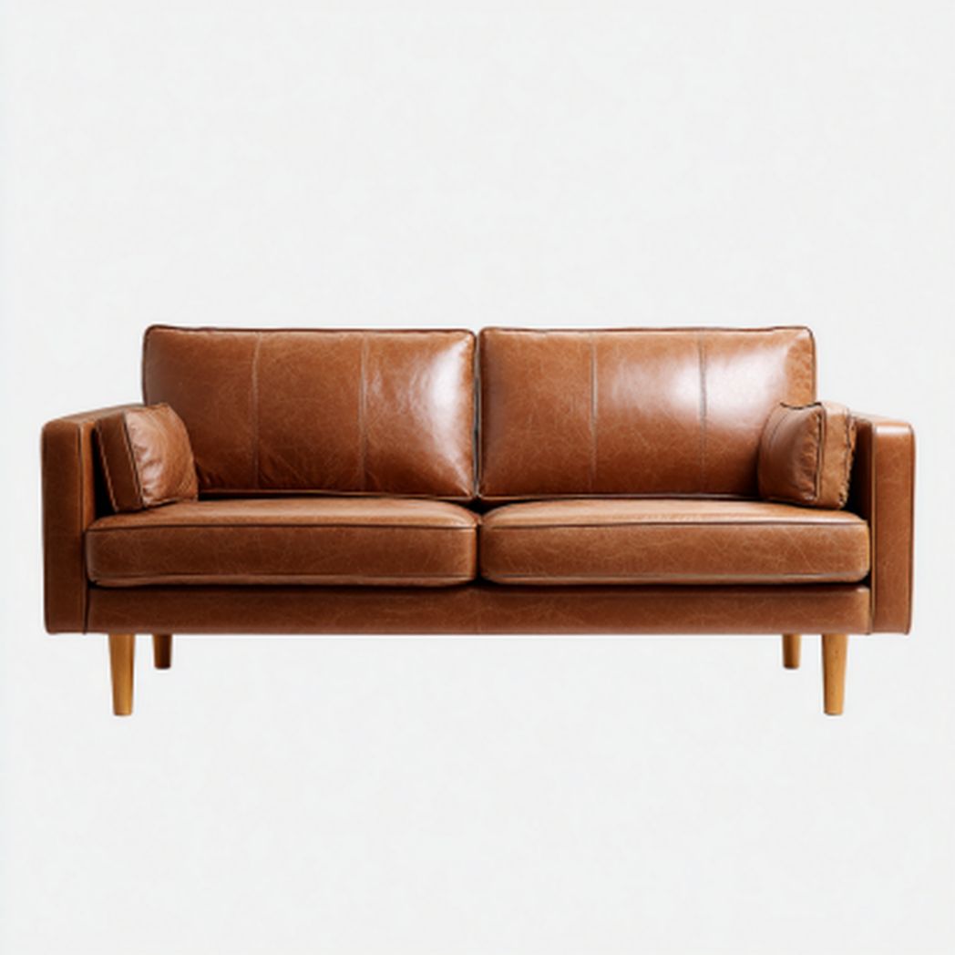 Sofa skórzana do użytku w salonie z naturalnej skóry - 约 180 x 90 x 85